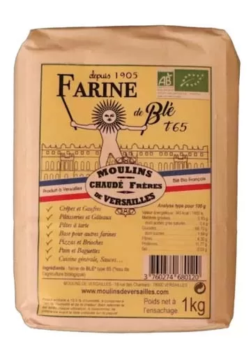 Farine de blé T65 bio - 1kg